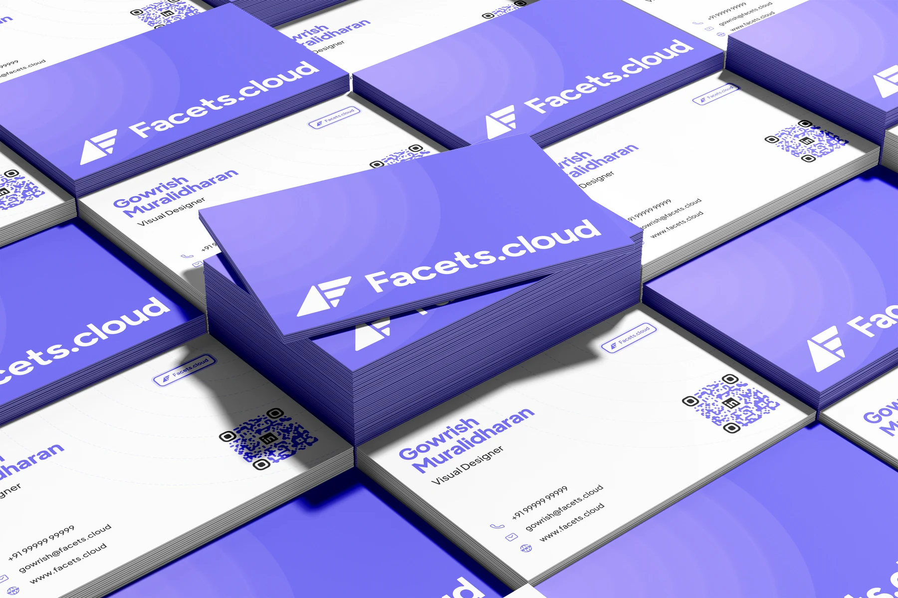 facets business cards